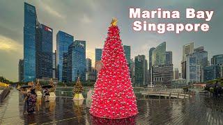 Christmas 2024, Marina Bay Waterfront Promenade walk