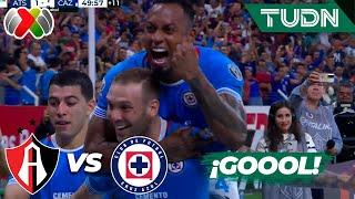 ¡Así se ANOTA un penal! Rotondi define potente | Atlas vs Cruz Azul | Liga Mx -AP24 - J16 | TUDN