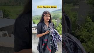 Mummy aur Bubbly || Rainy days and School || Mahi Tiwari #shorts