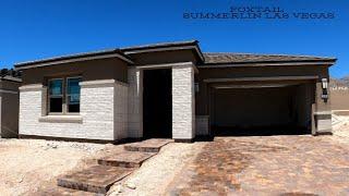 New Homes For Sale Las Vegas | Under Construction Walk | Single Story Home Tour | Strip Views