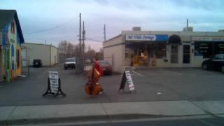 Upright Bass ("sign") Spinnin' @ Mi Vida Strings 3-12-2011 DOS