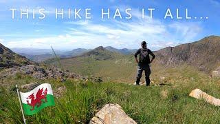 󠁧󠁢󠁷󠁬󠁳󠁿 The BEST WALK in Wales?  I would argue so! | Solo Hiking in Snowdonia ️