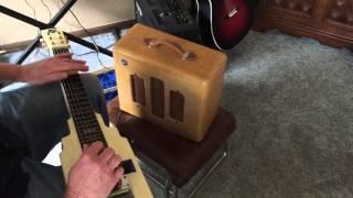 National Lap Steel & Amplifier