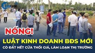 Luật kinh doanh bất động sản mới: Cò đất hết cửa thổi giá, làm loạn thị trường | CafeLand