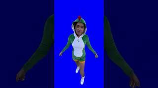 Amanda Ochoa - Mexican Yoshi And Mario - Green Screen