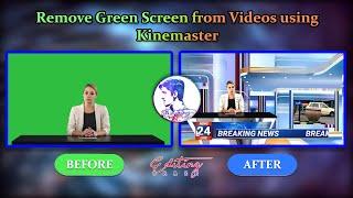 How to make your own News Room Studio with Kinemaster - Editing Craze