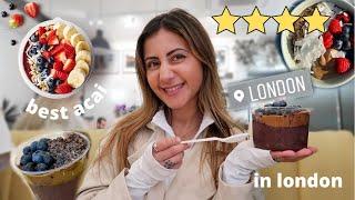 exploring the BEST ACAI bowls in london 