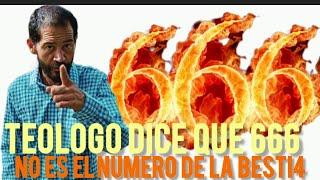 TEOLOGO DE MEDELLÍN HABLA DEL  666 Y DICE QUE NO ES EL NÚMERO DE LA BESTÍ4 #teólogo #dios #viral