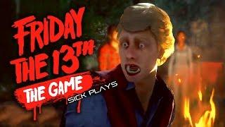 Friday the 13th The Game - Jason Voorhees don't play around - SICKdistic Gameplay