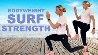 20 Minute Bodyweight Surf Workout (Follow Along) - Full body