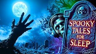 SPOOKY Tales: 3 Haunting Bedtime Stories | Scary Tales | Rain & Thunder Ambience