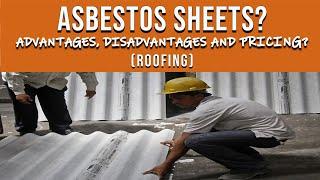 (AC sheets) Asbestos cement sheets price, Advantages, and disadvantages; Asbestos roof sheeting;