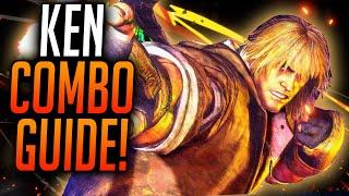 STREET FIGHTER 6 KEN COMBOS! Starter Combo Guide