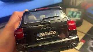 Обзор модели Porsche Cayenne в масштабе 1:18 от Motormax