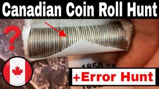 Canadian Coin Roll Hunting - Any Rare Coins Found?