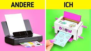 Niedlicher DIY-Drucker aus Pappe! Erstaunliche Erziehungsideen von 123 GO!