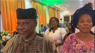 PAPI LUWE & HIS WIFE & CHILDREN SHUTDOWN THE DANCE FLOOR AT HIS 70TH BIRTHDAY AT OONI OF IFE PALACE