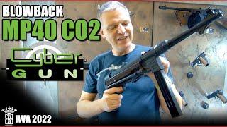 IWA 2022 - Cybergun SRC MP40 CO2 Gas Blowback Airsoft Deutsch