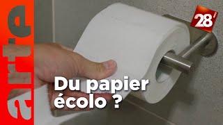 Intéressant : Peut-on faire pousser son propre papier toilette ? | 28 minutes | ARTE