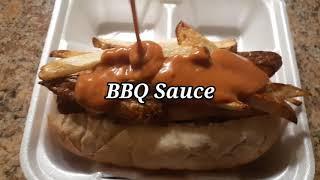 The Cleveland Polishboy with "Ghost Pepper BBQ Sauce"