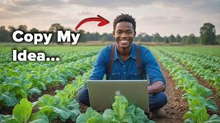 Vegetable Farming Making this 27yr Old Rich I Copy his "CLEVER" business idea