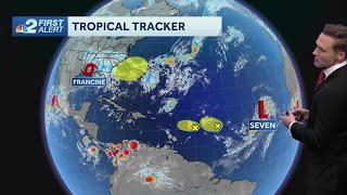 Tropical Depression Seven could become a named storm today