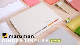 Unique Binders from Japan! Maruman Binders & Loose Leaf Papers Lineup