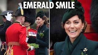 Princess Kate's touching gesture at Irish Guards' St Patrick’s Day Parade