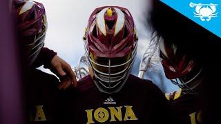 THIS TEAMS FIRST D1 GAME!  Iona vs Hofstra Lacrosse Highlights