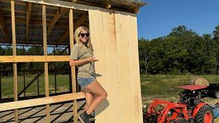 Barn Siding, From the WOODS to the SAWMILL!!! (Working horses bonus at the END!!!)