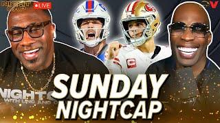 Unc & Ocho react to 49ers-Bills, Eagles beat Ravens, Steelers beat Bengals, Lawrence hit | Nightcap