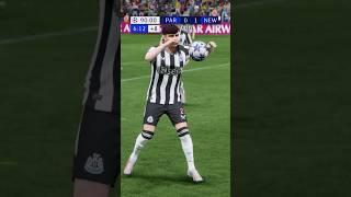 PSG vs Newcastle VAR Handball but recreated in FC24  #eafc #eafc24 #fc24 #fut #football #shorts