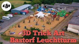 3D Trick Art Bastorf Leuchtturm 2022 | Masashi Hattori | Dji Mavic 2 Pro Drohne film