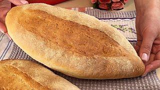 I don't buy bread anymore! I tried the Turkish bread recipe! Turkish bread Ekmek