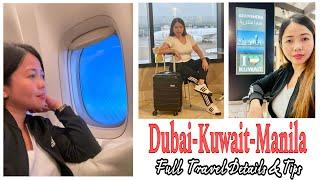 MY TRAVEL EXPERIENCE WITH KUWAIT AIRWAYS |Travel Tips & Info | A-must watch for 1st time travelers