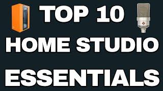 TOP 10 Home Studio Essentials for Voice Over