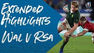 Extended Highlights: Wales 16-19 South Africa - Rugby World Cup 2019