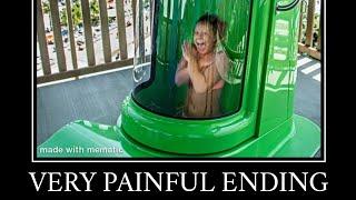 Waterpark all endings meme.