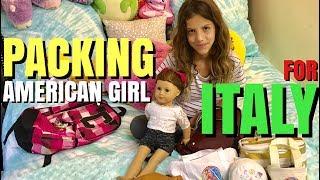 Packing American Girl For Italy