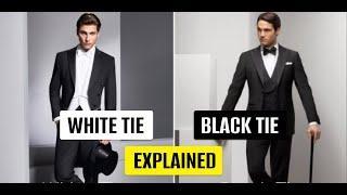 Black Tie vs. White Tie: A Gentleman's Guide to Formal Wear [2024]