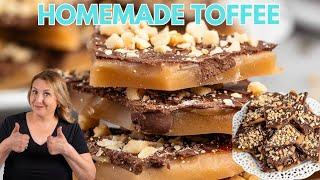 Homemade Toffee - NEVER Buy Toffee Again!