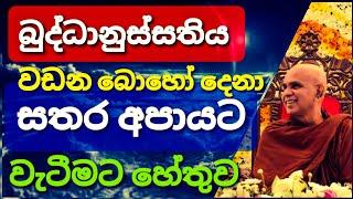 බුද්ධානුස්සතිය නිවැරදිව වඩනා ආකාරය ||@rajagiriyeariyagnanathero-389