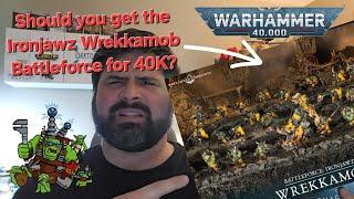 Should you get the AoS Ironjawz Wrekkamob Battleforce for your Warhammer 40K Ork Army this holiday?