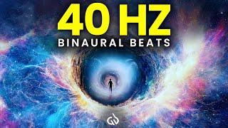 Extreme Focus & Concentration: 40 Hz Binaural Beats for Deep Focus