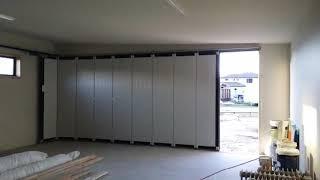 Automatic Sectional Side sliding garage door