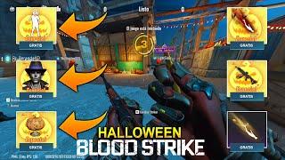  MEGA EVENTO HALLOWEEN BLOOD STRIKE SORPRESAS Y REGALOS PARA TODOS RECLAMA GRATIS