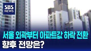 서울 외곽부터 아파트값 하락 전환…향후 전망은? / SBS