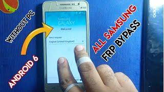 All Samsung Frp bypass Android 6.0 | Samsung Grand Prime plus G532/G531/G530 Google Account unlock |