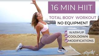 16 min Bodyweight HIIT with Krystal Nielson