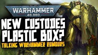 Plastic Custodes Boxset? New Chaos & More! Rumour Talk